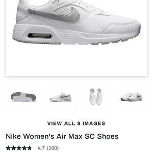 Two NEW pair of women’s Nike Air Max size 8-1/2. Never worn!!